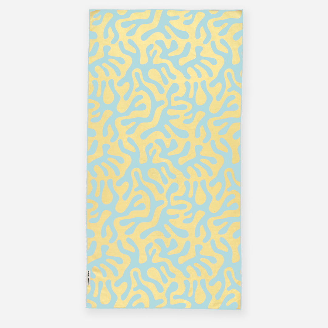 Let It Slide Beach Towel